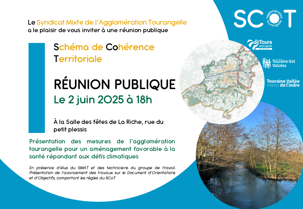 Réunion publique le 2 juin 2025 à 18h : le Document d’Orientations et d’Objectifs du SCoT